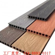 地板廠(chǎng)家3D實(shí)心圓孔深壓紋地板防腐耐磨浮雕木塑板地板戶(hù)外板
